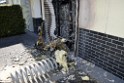 Rollerbrand dann Feuer 1 Fassadenbrand Koeln Gremberg Kroppergasse P53